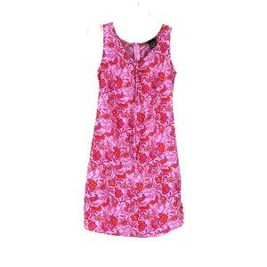 Pink Paisley Scooter Dress Juniors Size 3 / 5 No Boundaries Sleeveless Above Kne